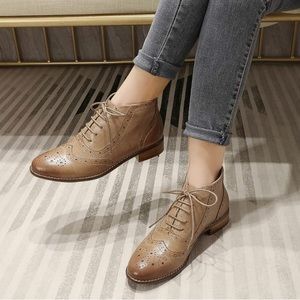 Oxford Ankle Boots